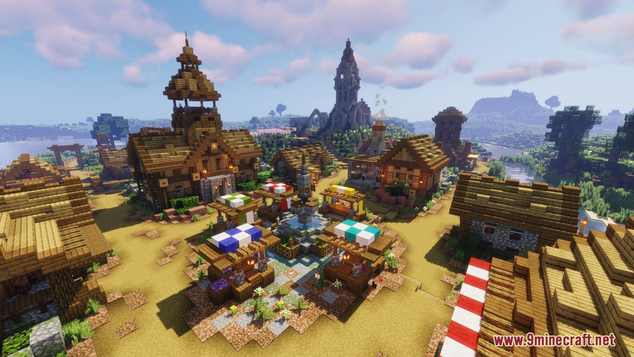 Plains Village Transformation Map (1.21.5, 1.20.1) - Villages At Its ...