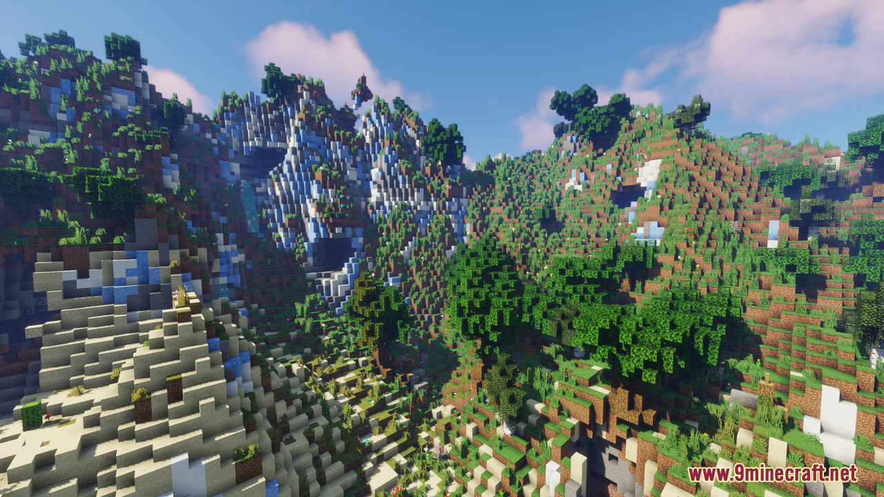 Piglin's Path Map (1.21.5, 1.20.1) - Custom Terrain Survival Map ...