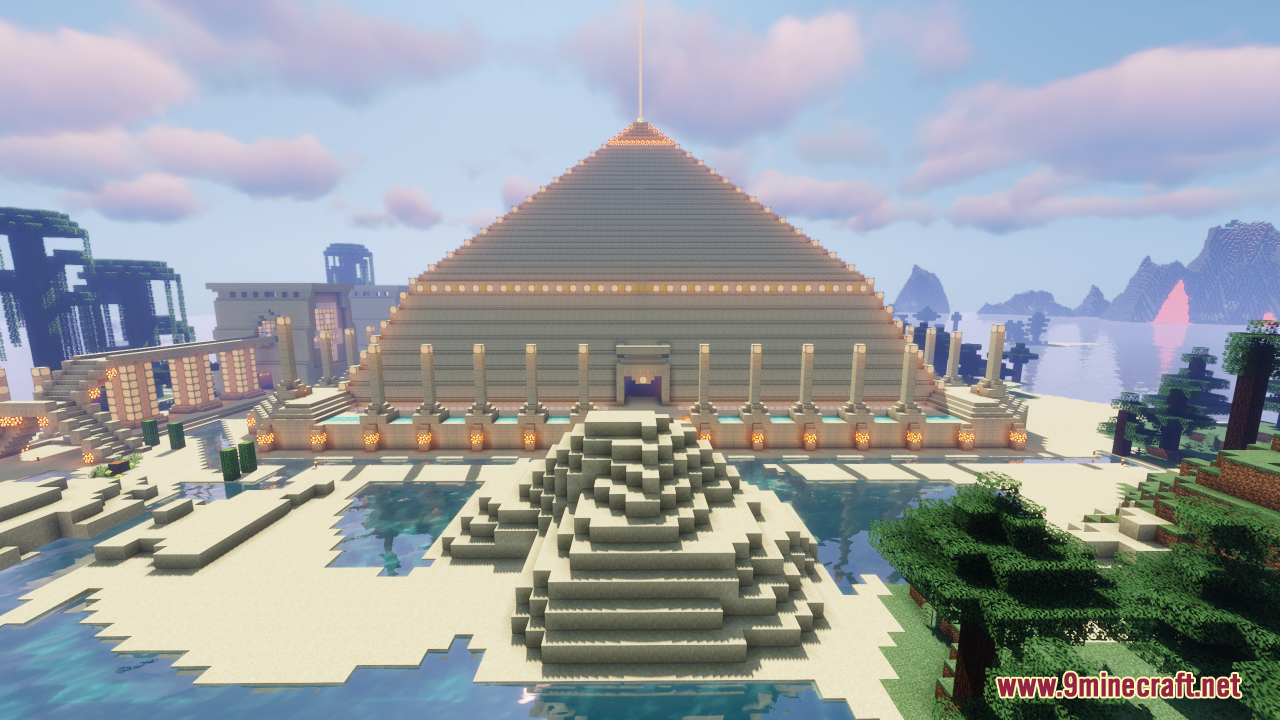 Egyptian Pyramid Map (1.21.5, 1.20.1) - The Pyramid Of Tutankamonos ...