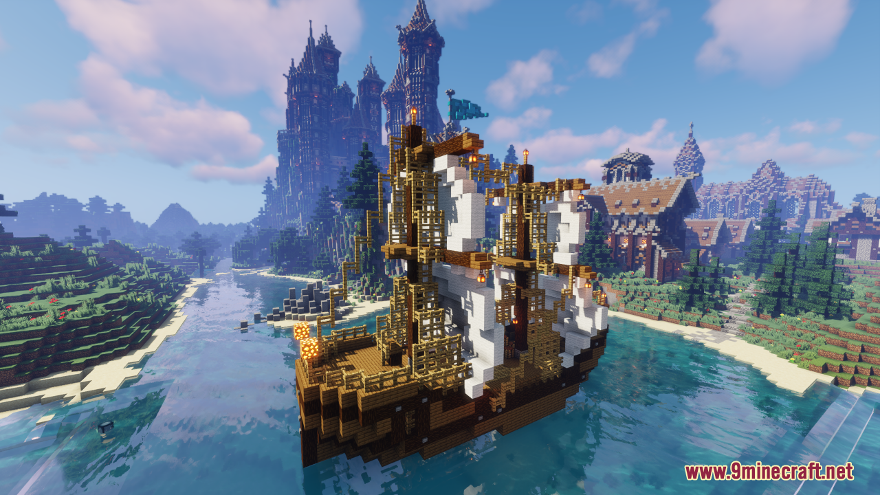 Medieval Castle Map (1.21.5, 1.20.1) - Be The King Of Your Own World ...