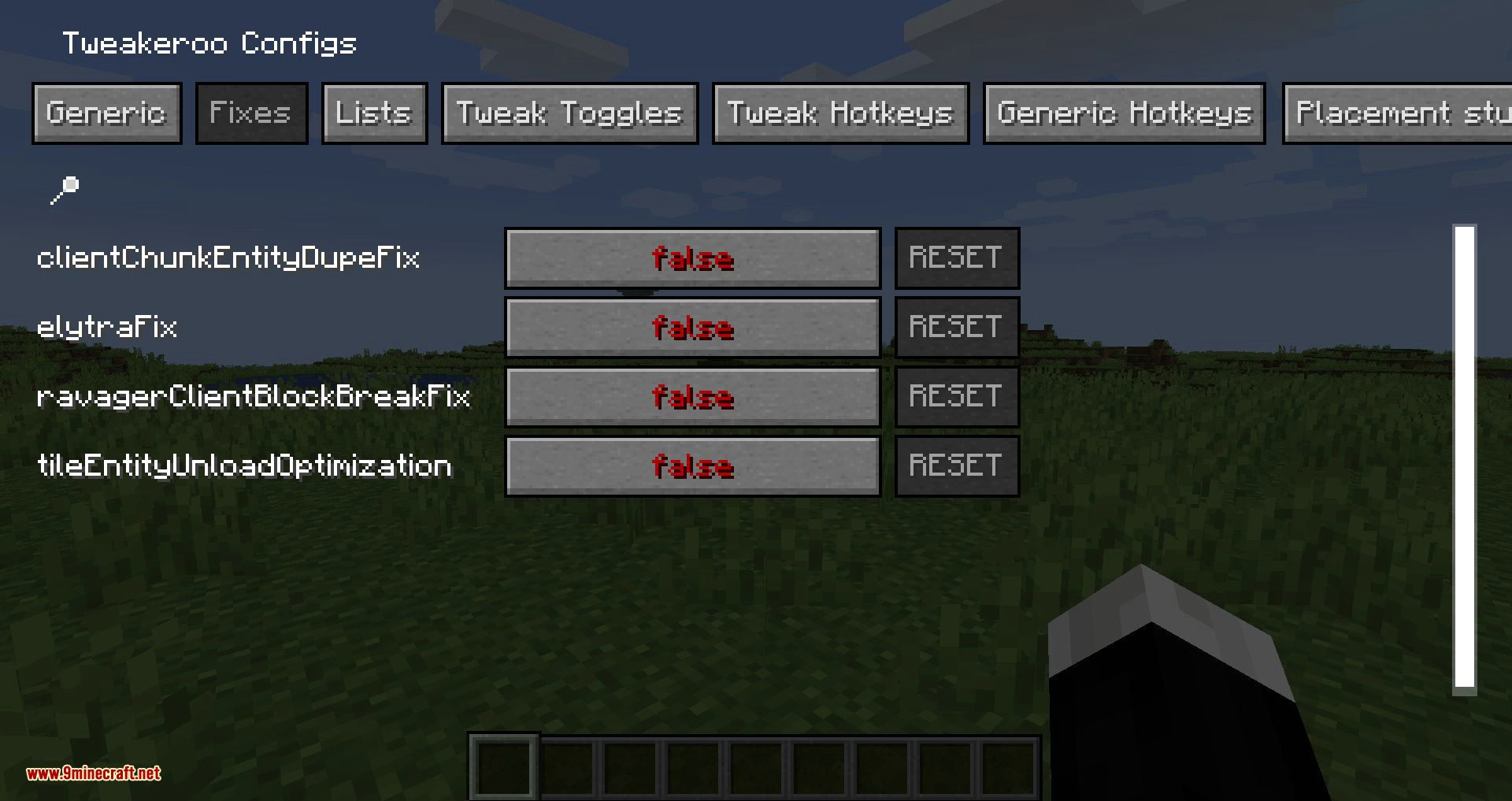 Tweakeroo Mod (1.21.4, 1.20.1) - Hand Restock, Hotbar Swap - Aadhu.com