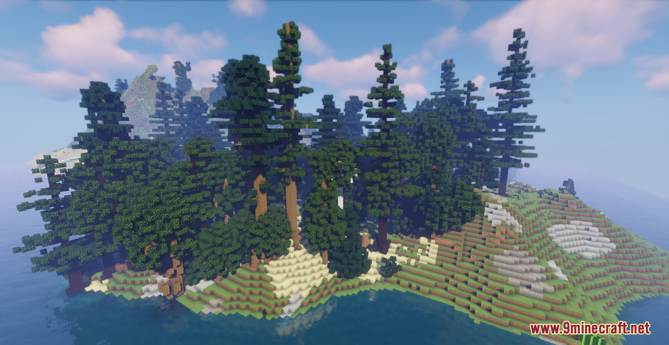 Island Of Opportunities Map (1.21.5, 1.20.1) - Amazing Survival Islands ...