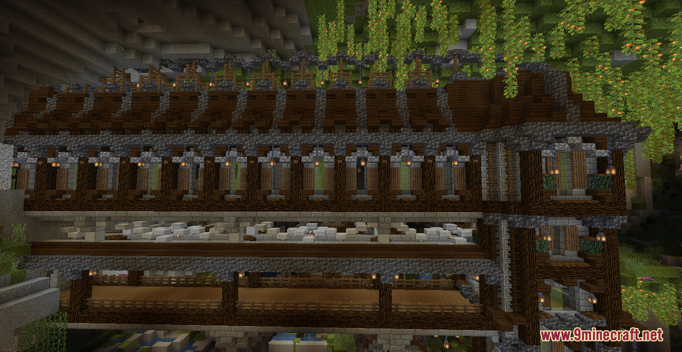 Lush Cave House Map (1.21.5, 1.20.1) - Lush Cave Inspired Survival ...