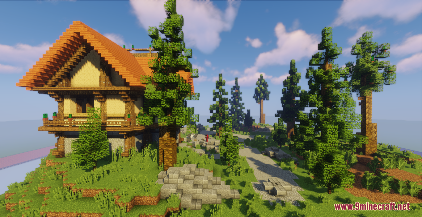 Nature Spawn Map (1.21.5, 1.20.1) - A Nice Lobby For Your Server ...