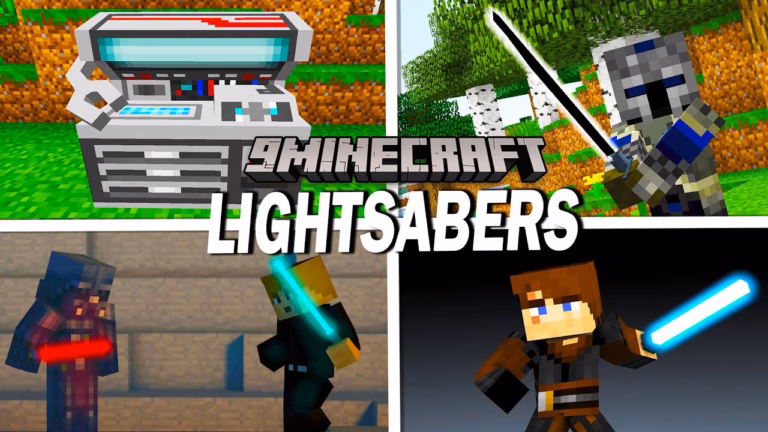 Advanced lightsabers mod (1. 7. 10) – standard lightsabers, double-bladed