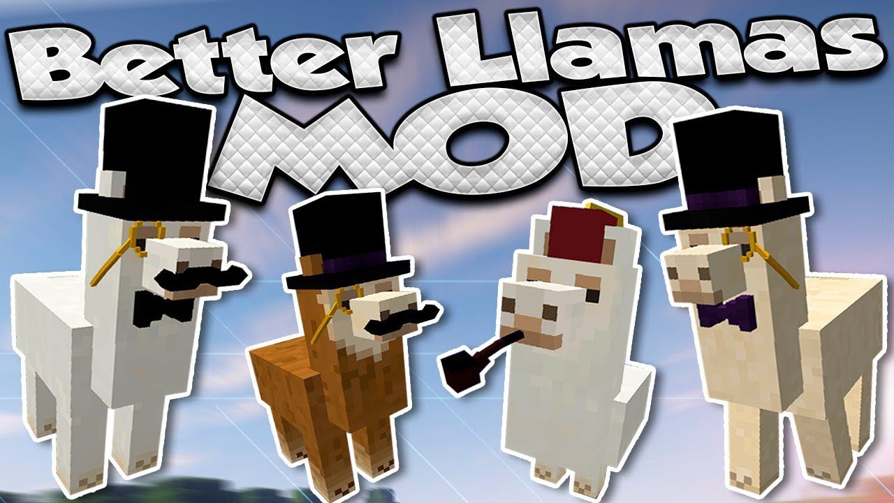 Better Than Llamas Mod (1.21.4, 1.20.1) - Dapper Llamas 45 Better than llamas mod logo