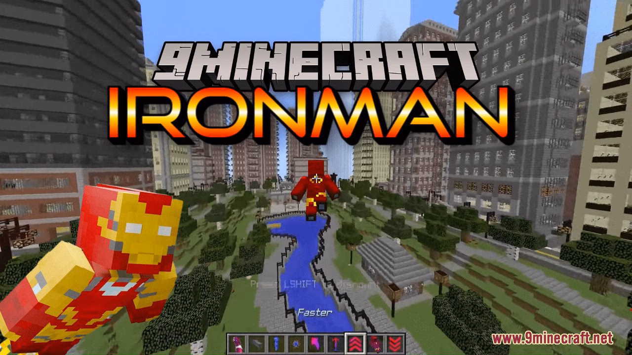 Ironman In Vanilla Minecraft Map (1.21.5, 1.20.1) – Become A Superhero Ironman in vanilla minecraft map (1. 21. 5, 1. 20. 1) – become a superhero