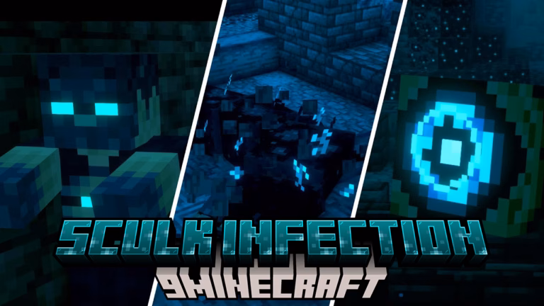 Sculk infection mod (1. 19. 2, 1. 18. 2) – sculk worm, the watcher and more
