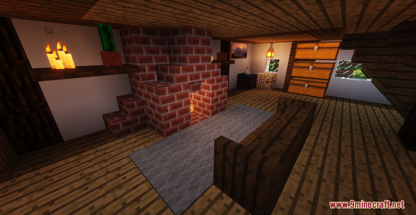 Medium Medieval House Map (1.21.5, 1.20.1) - Typical Medieval House 56 1746047155 920 medium medieval house map 1215 1201 typical medieval house