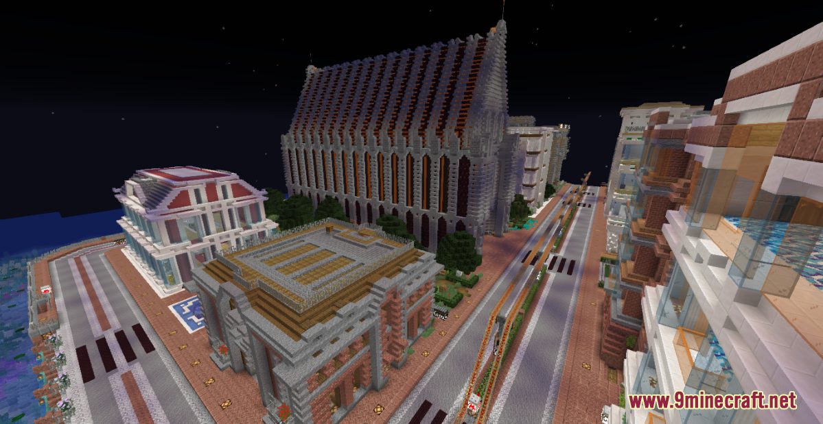 Radiant City Map (1.20.4, 1.19.4) - A Place Of Wonderous Creations ...
