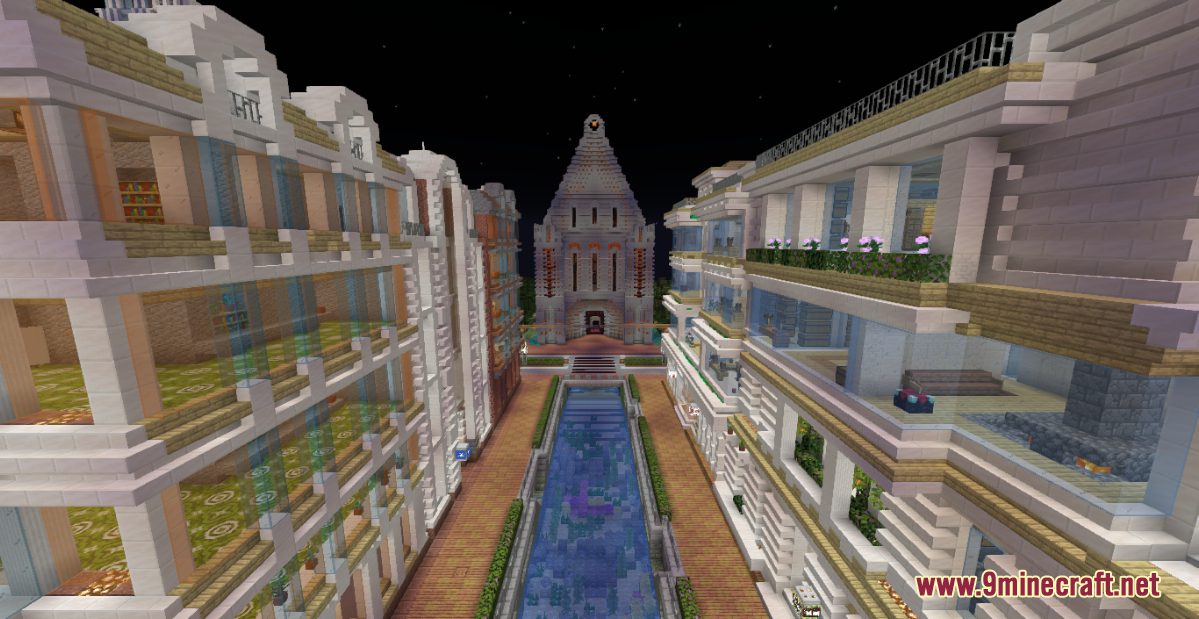 Radiant City Map (1.20.4, 1.19.4) - A Place Of Wonderous Creations ...
