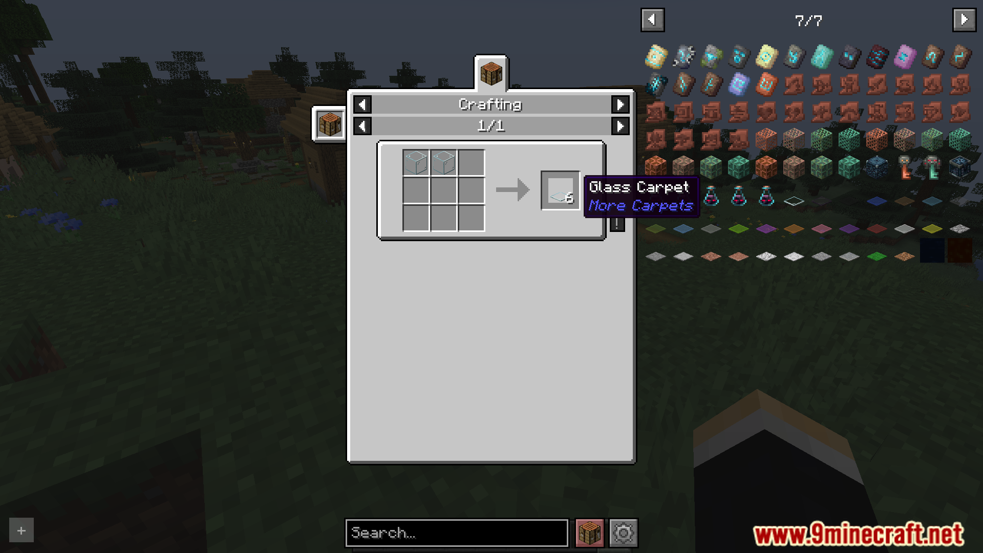 Exline's More Carpets Mod (1.21.3, 1.20.1) - Adds Glass, Stone, Grass ...