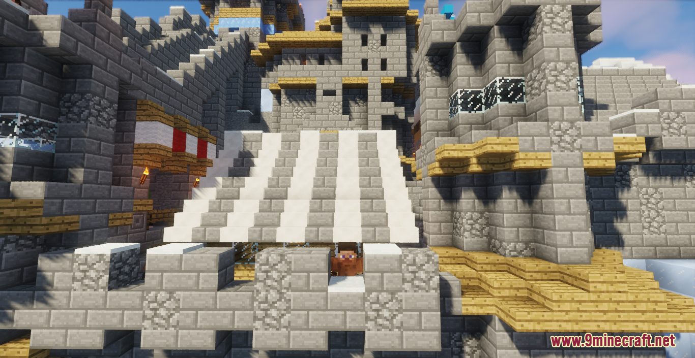 Mountain Fortress Map (1.20.4, 1.19.4) - Medieval Survival Castle ...
