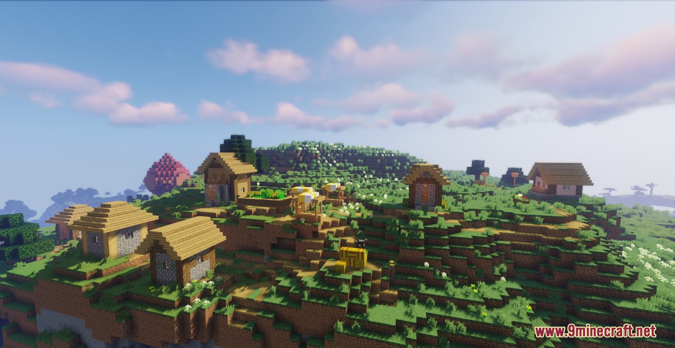 Good Easter Map Easter Bunny World Map (1.20.4, 1.19.4) - Easter Themed Spawn Island ...