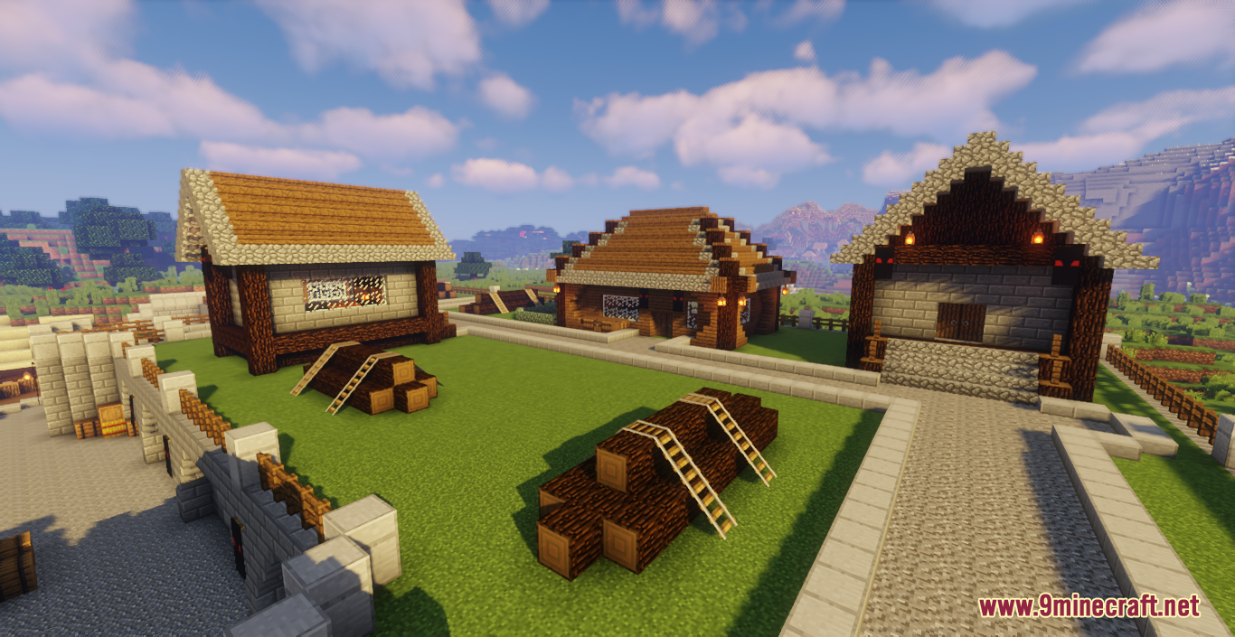 The Docks Map (1.19, 1.18.2) - A Peaceful Starting Location - Aadhu.com