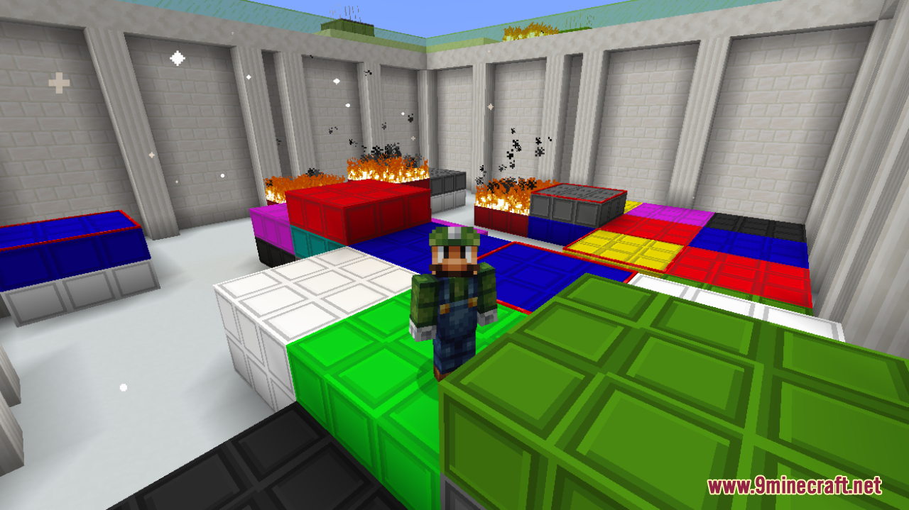 Falling Sky Map (1.18.2) - Dodge The Falling Bricks! - Aadhu.com