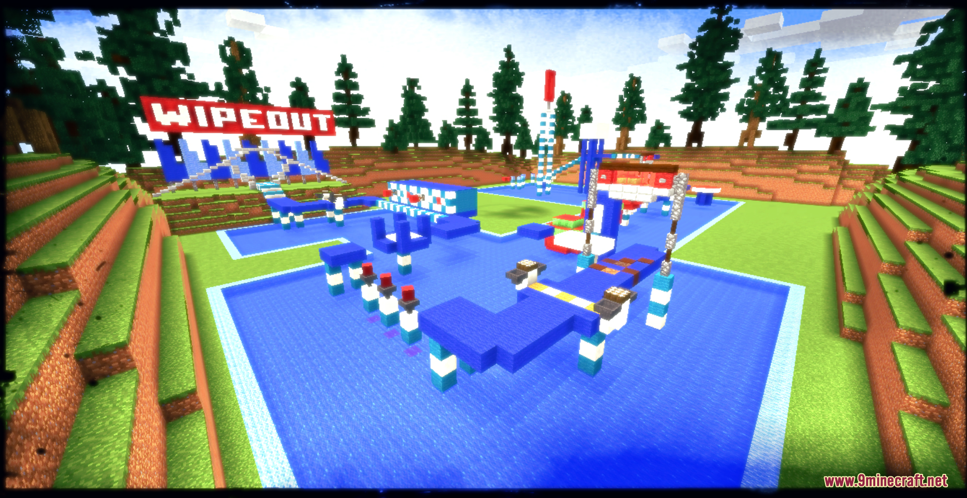 Wipeout In The Zone Map (1.21.5, 1.20.1) - Minecraft Edition - Aadhu.com