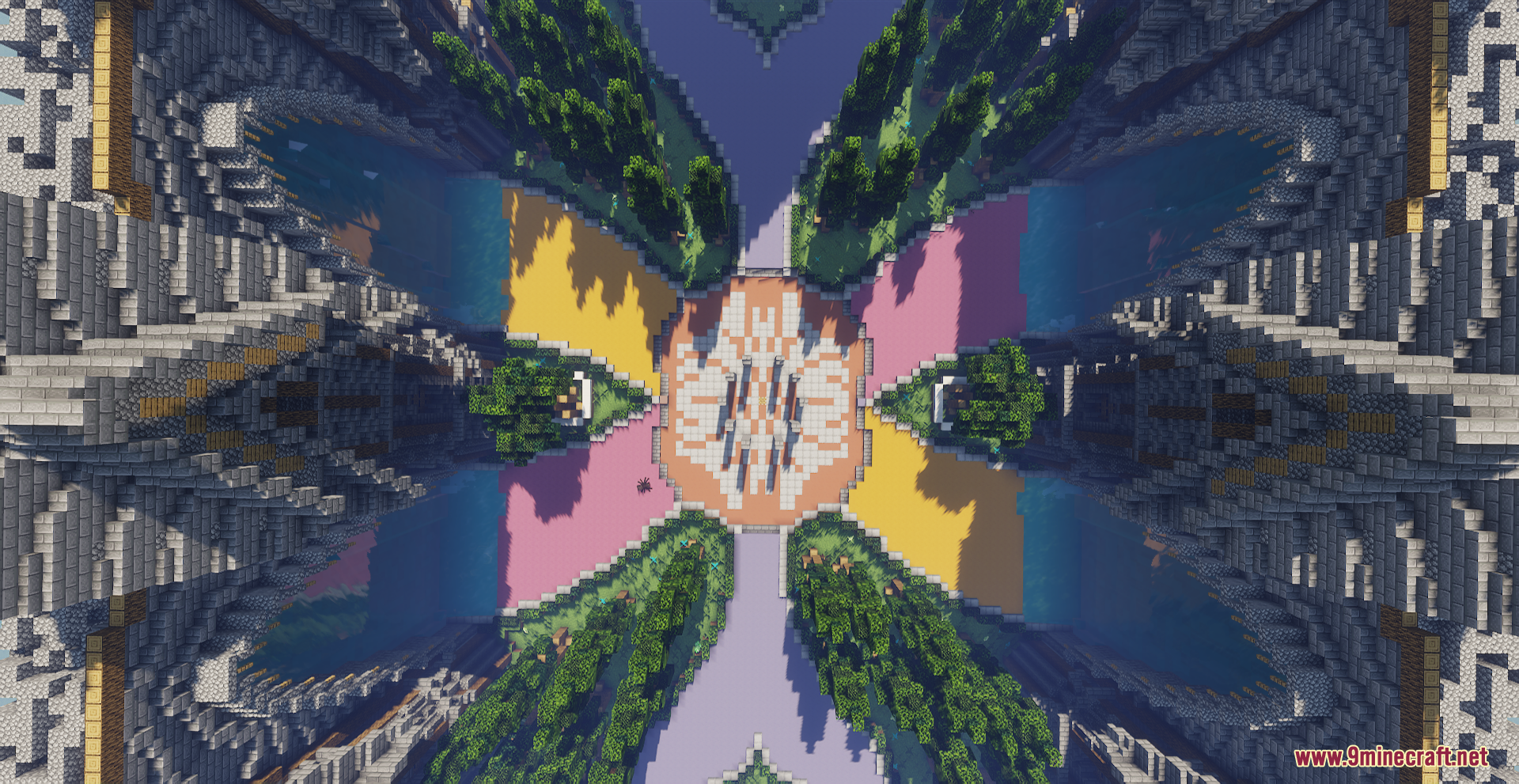 Medieval Hub Spawn Map (1.21.5, 1.20.1) - A Grand Welcome For ...