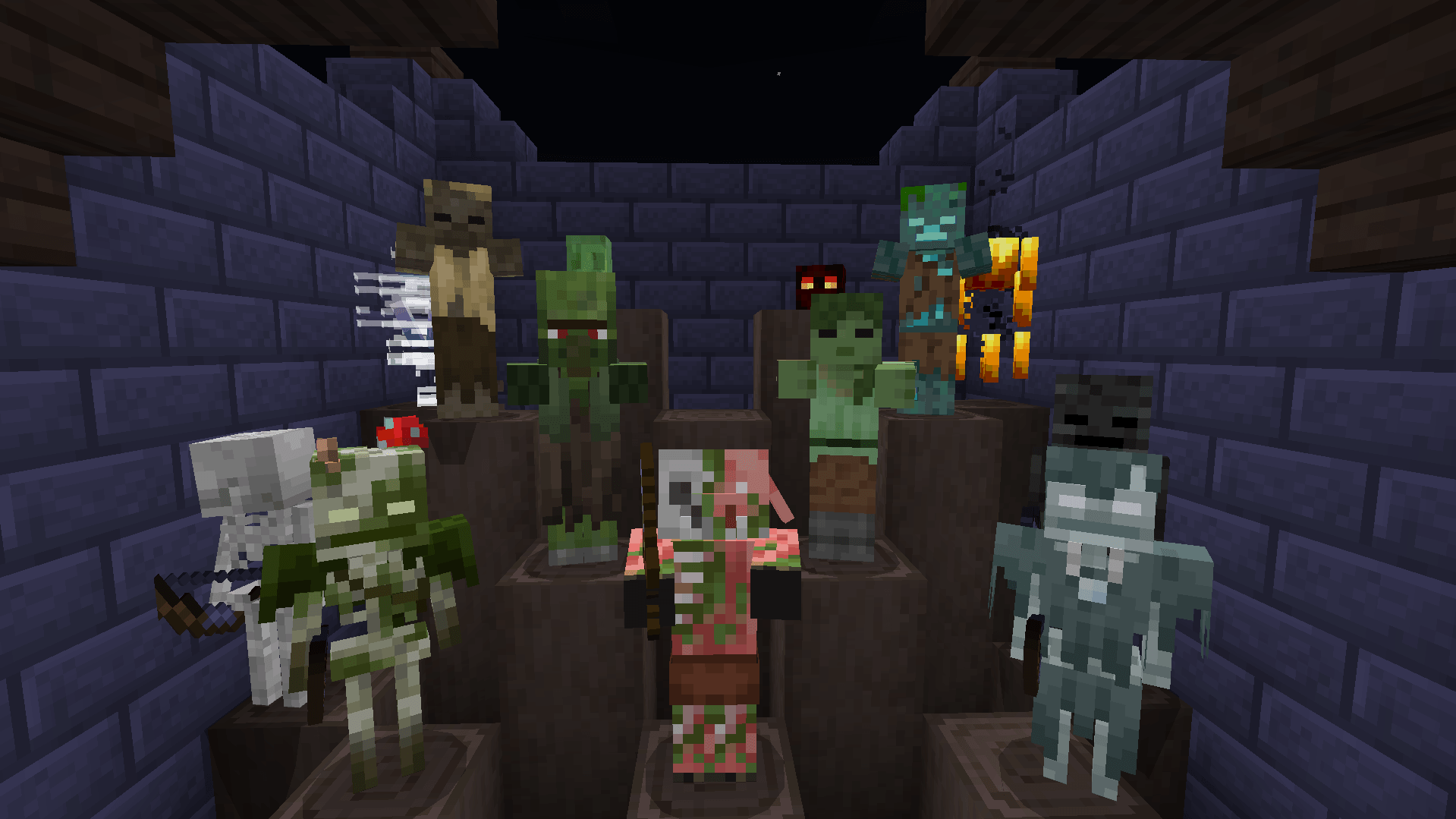 Glowing Mobs+ Texture Pack (1.21) - Mcpe/Bedrock 37 1747517532 432 glowing mobs texture pack 121 mcpebedrock