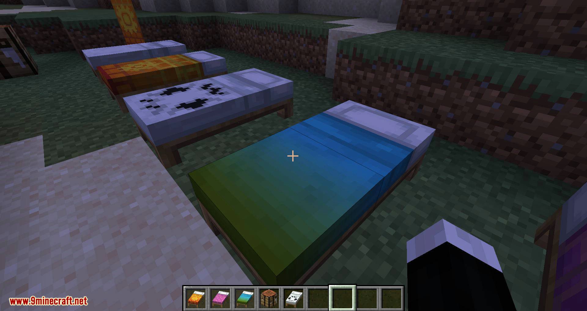 Minecraft Stackable Beds Mod Bedspreads Mod (1.21.5, 1.20.1) - Beds With Heraldry - Aadhu.com