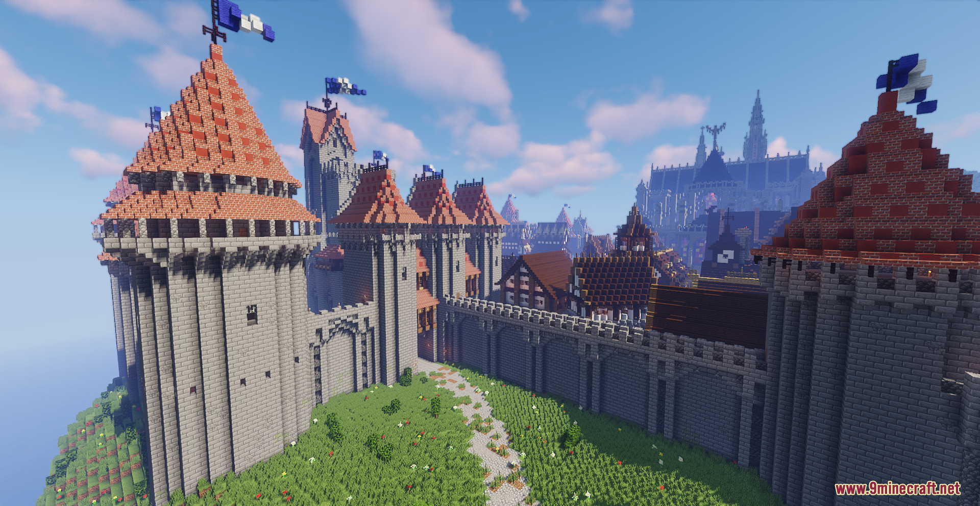 Holycube Castle Map (1.21.5, 1.20.1) - A Majestic Medieval Stronghold ...