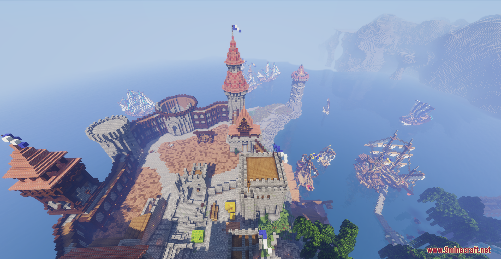 Holycube Castle Map (1.21.5, 1.20.1) - A Majestic Medieval Stronghold ...