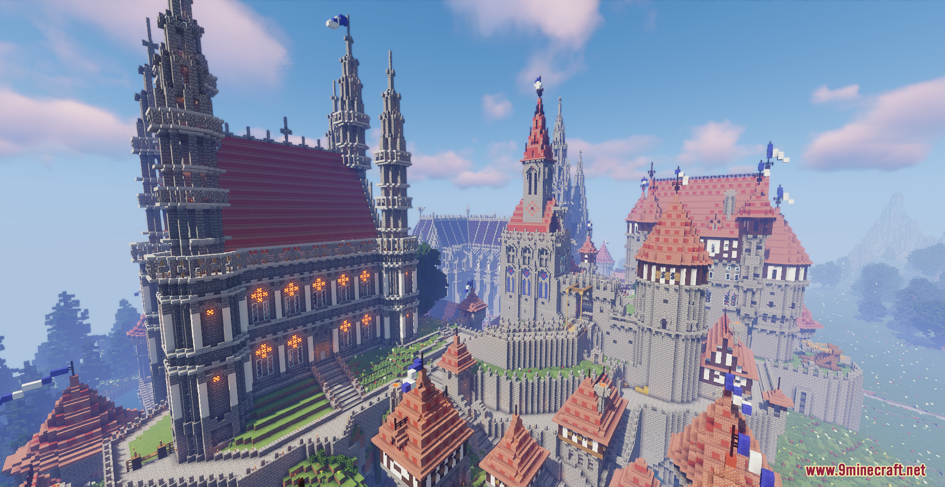 Holycube Castle Map (1.21.5, 1.20.1) - A Majestic Medieval Stronghold ...