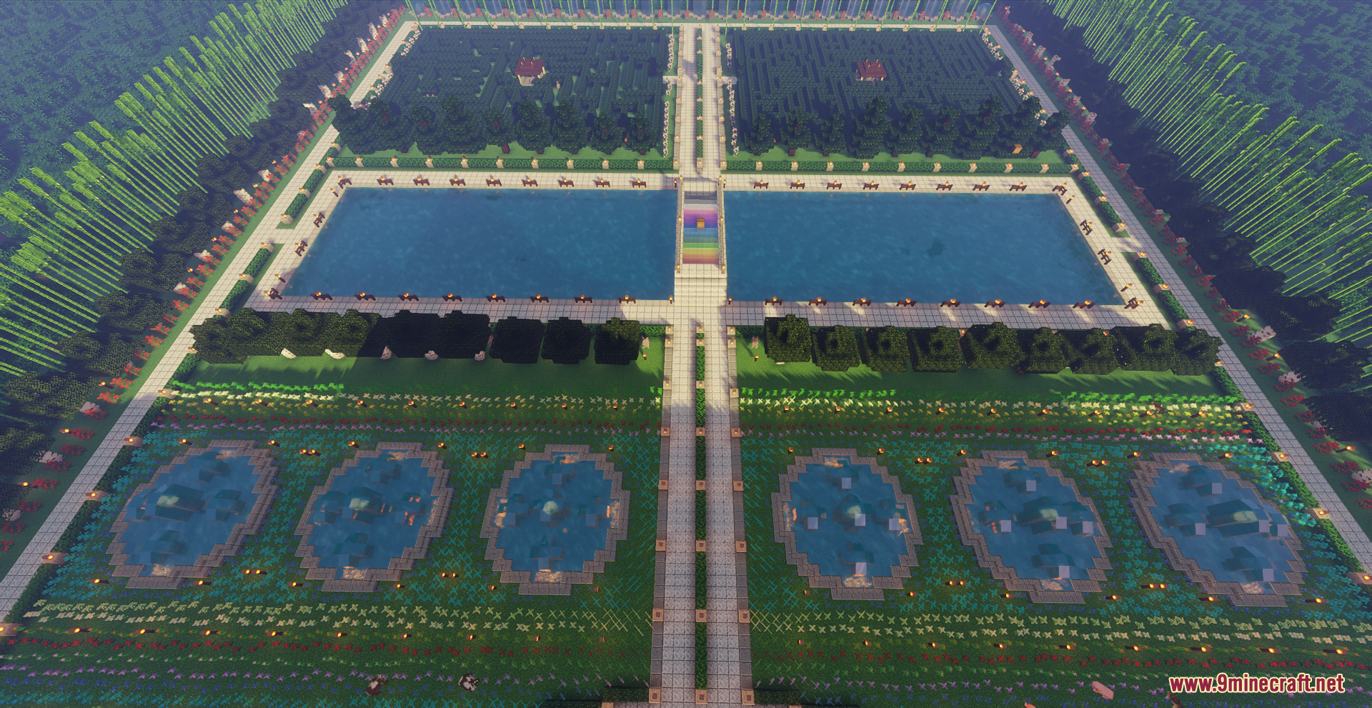 Rainbow Mansion Hunt Map (1.21.5, 1.20.1) - The Ultimate Scavenger ...