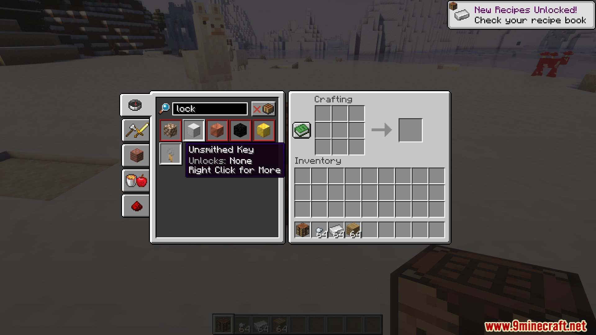 Lock Security Plugin (1.21.5, 1.20.1) - Locking Containers With Keys ...