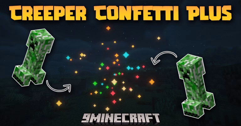 Creeper confetti plus mod (1. 21. 5, 1. 21. 1) – just fireworks and pain