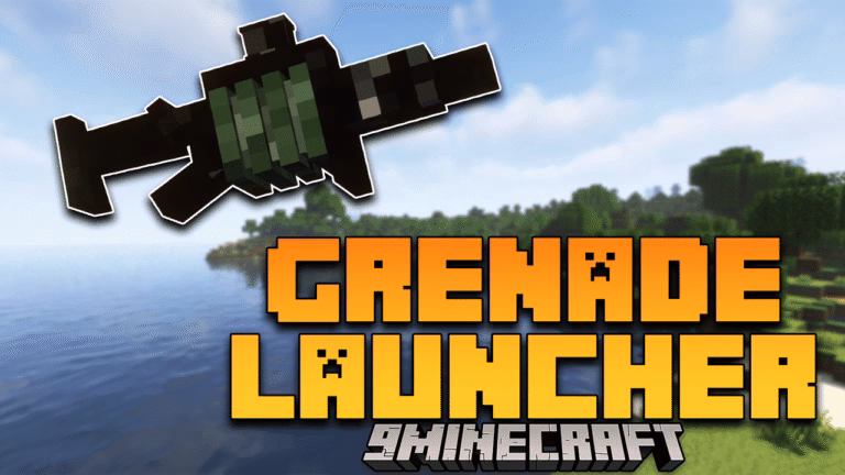 Grenade launcher mod (1. 20. 1, 1. 19. 4) – grenade and the grenade launcher