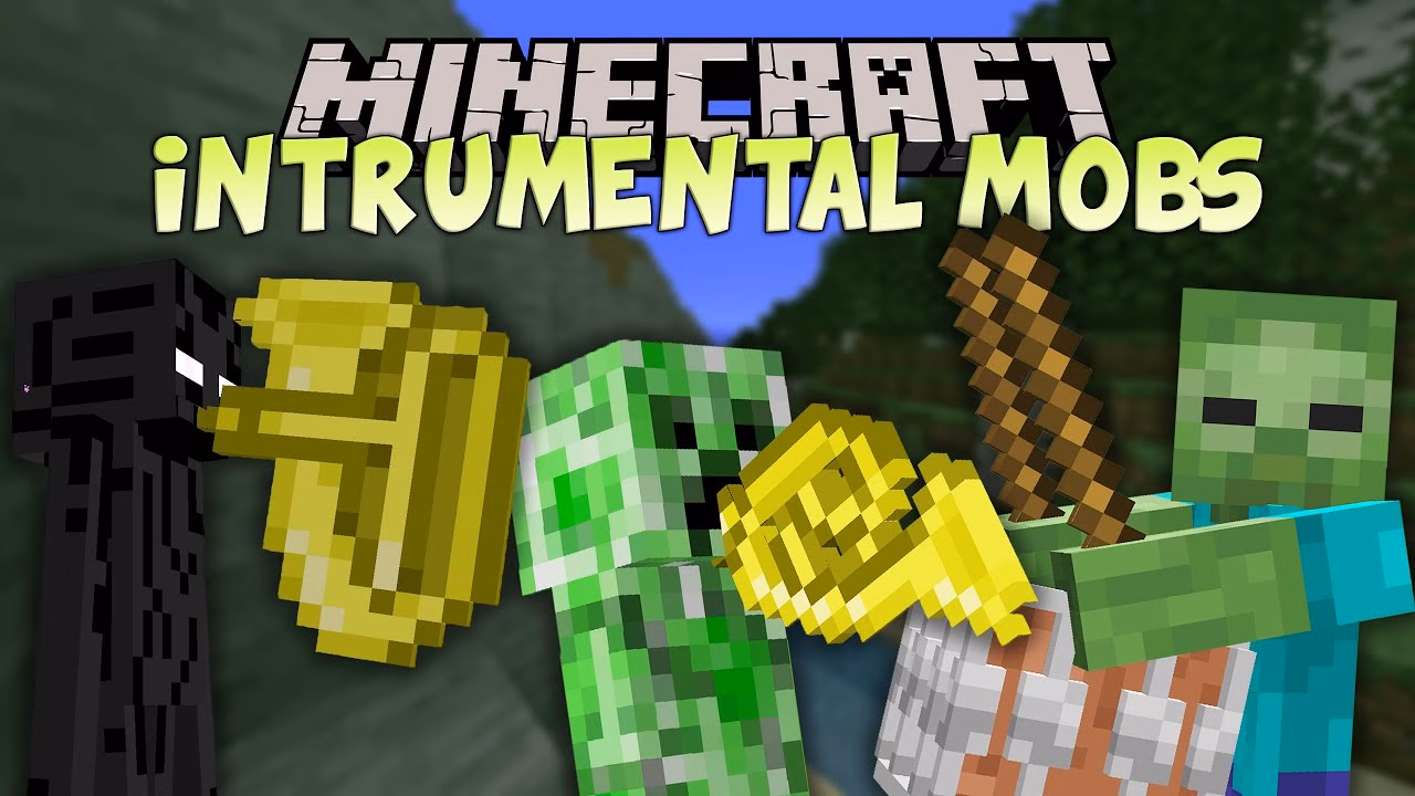 Instrumental Mobs Mod (1.21.5, 1.20.1) – Turning Mobs Into Musicians Instrumental mobs mod (1. 21. 5, 1. 20. 1) – turning mobs into musicians