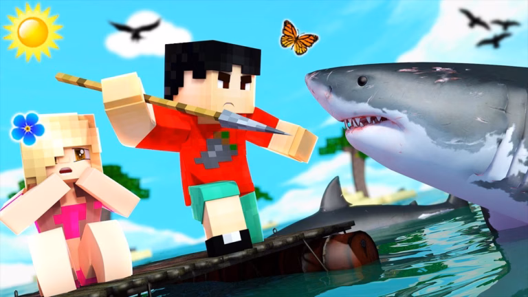 Just a raft mod (1. 21. 1, 1. 20. 1) – surviving on a raft with friends