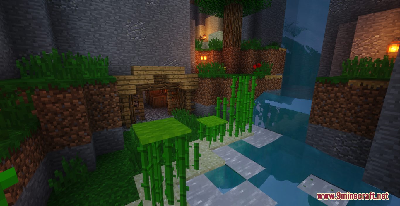 Minecraft Ravine Maps Parkour Ravine Map (1.21.5, 1.20.1) - Adventure In A Long And Winding ...