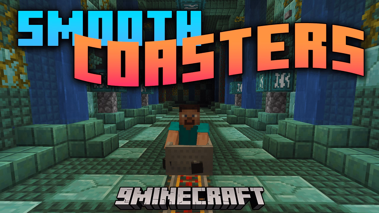 Smooth coasters mod (1. 21. 4, 1. 20. 1) – enhanced roller coaster adventures!