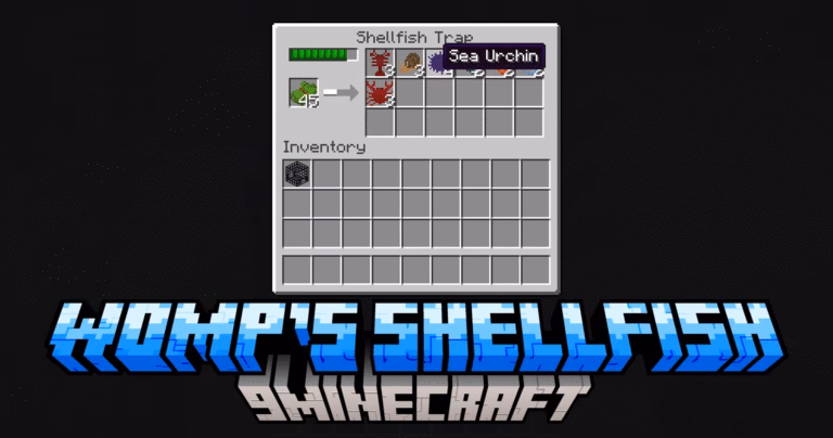 Womp’s shellfish mod (1. 21. 5, 1. 20. 1) – fishing just got an upgrade