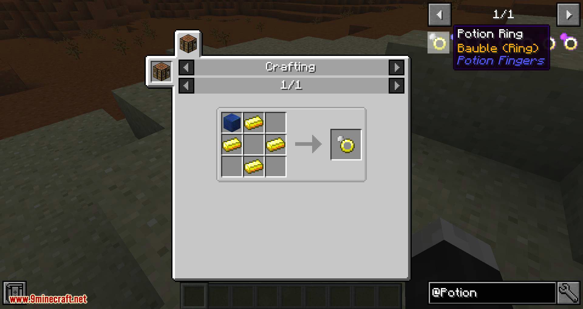 Potion rings mod for minecraft 01