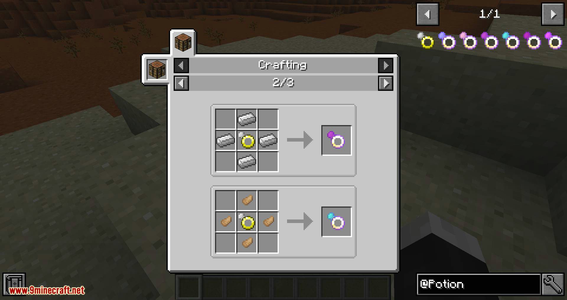 Potion rings mod for minecraft 03
