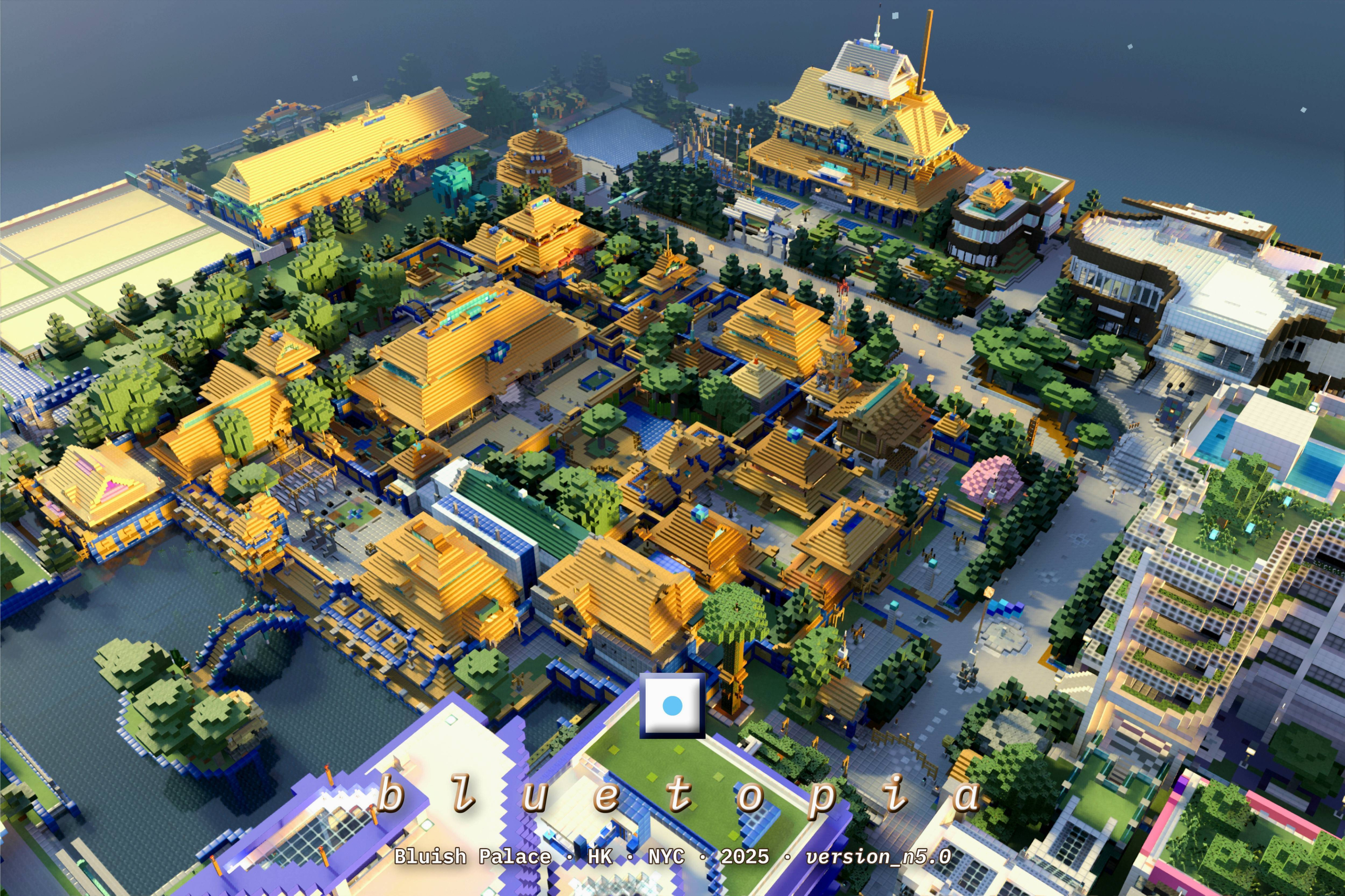 1748953652 227 blue topia map 121 mcpebedrock