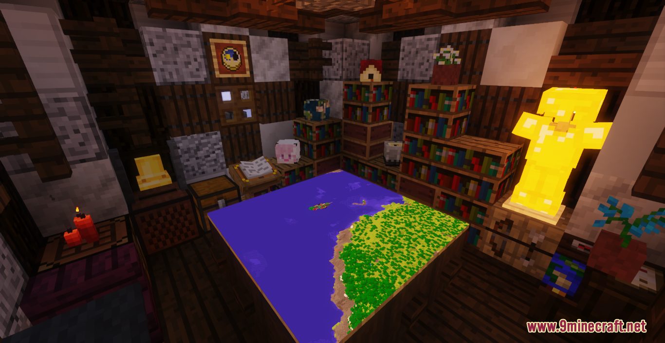 Fantasy Observatory Build Map (1.18.1) - The Lone Observer - Aadhu.com