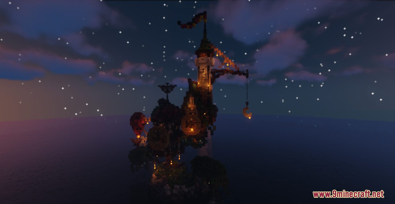 Fantasy Observatory Build Map (1.18.1) - The Lone Observer - Aadhu.com