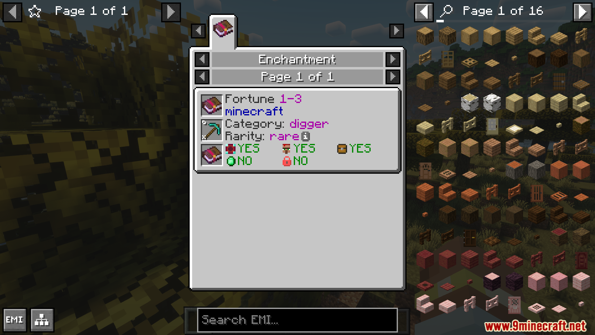 EMI Enchants Mod (1.20.4, 1.19.2) - View Detailed Enchantment ...