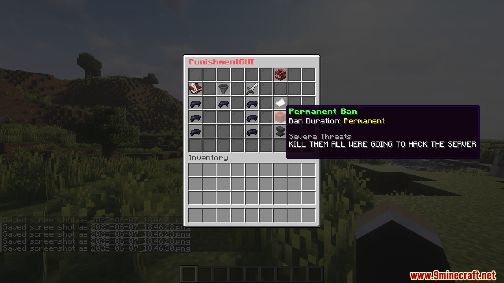 Punishmentgui Plugin (1.21.5, 1.20.1) - Fully Customizable Gui For Punishment Systems 70 1749442667 208 punishmentgui plugin 1215 1201 fully customizable gui for punishment