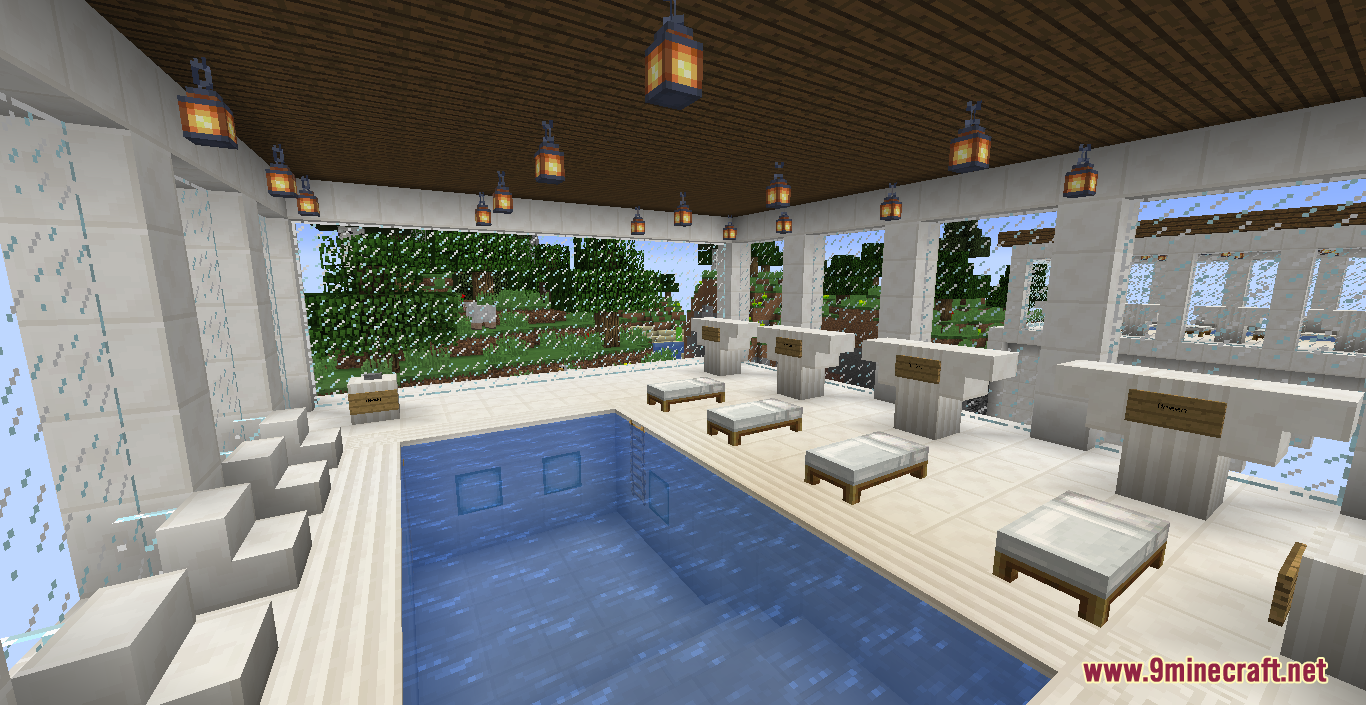Modern Mega Race For The Wool Map 1.18.1 For Minecraft - Aadhu.com
