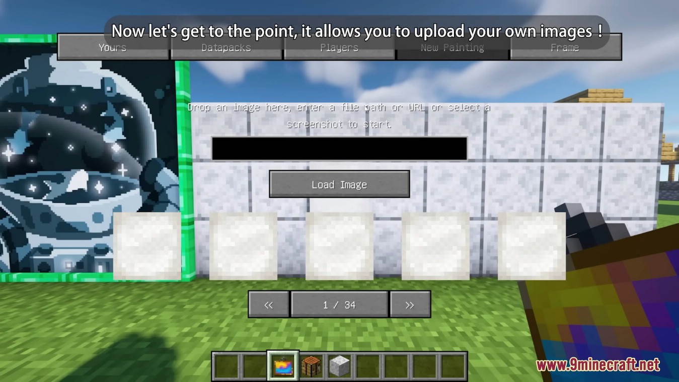 Immersive Paintings Mod (1.20.1, 1.19.2) - Craft A Custom Painting 63 1749749317 468 immersive paintings mod 1201 1192 craft a custom painting