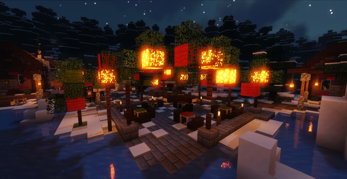 The Winter Eternal Village Map 1.18.1 For Minecraft - Aadhu.com