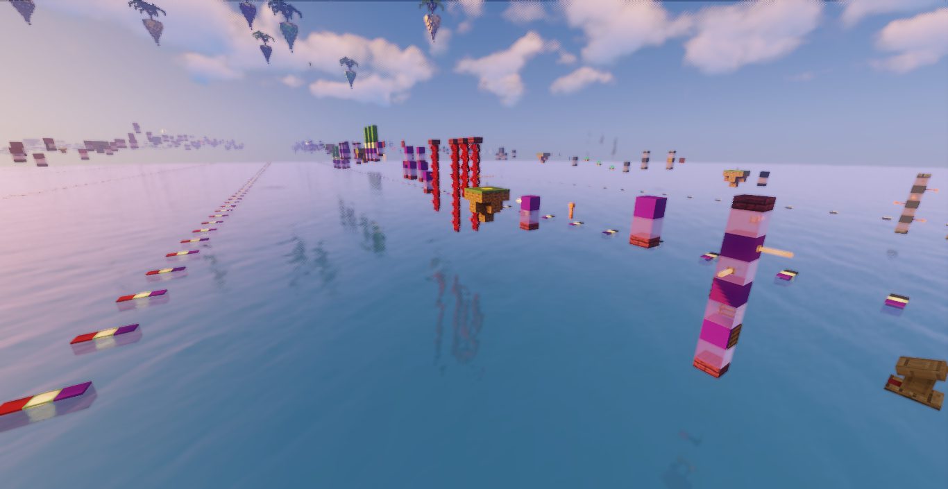 Colored Parkour Map 1.17.1 For Minecraft - Aadhu.com