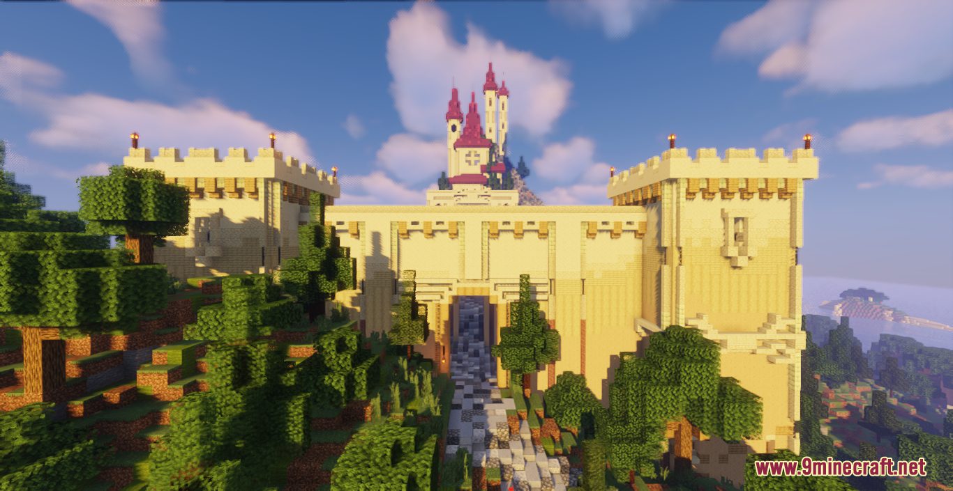 Island Castle Map 1.17.1 For Minecraft - Aadhu.com