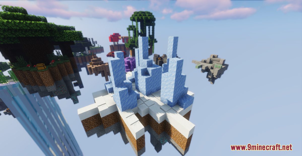Epic Biomes SkyBlock Map 1.17.1 For Minecraft - Aadhu.com
