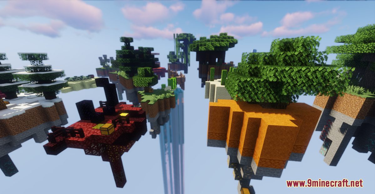 Epic Biomes SkyBlock Map 1.17.1 For Minecraft - Aadhu.com
